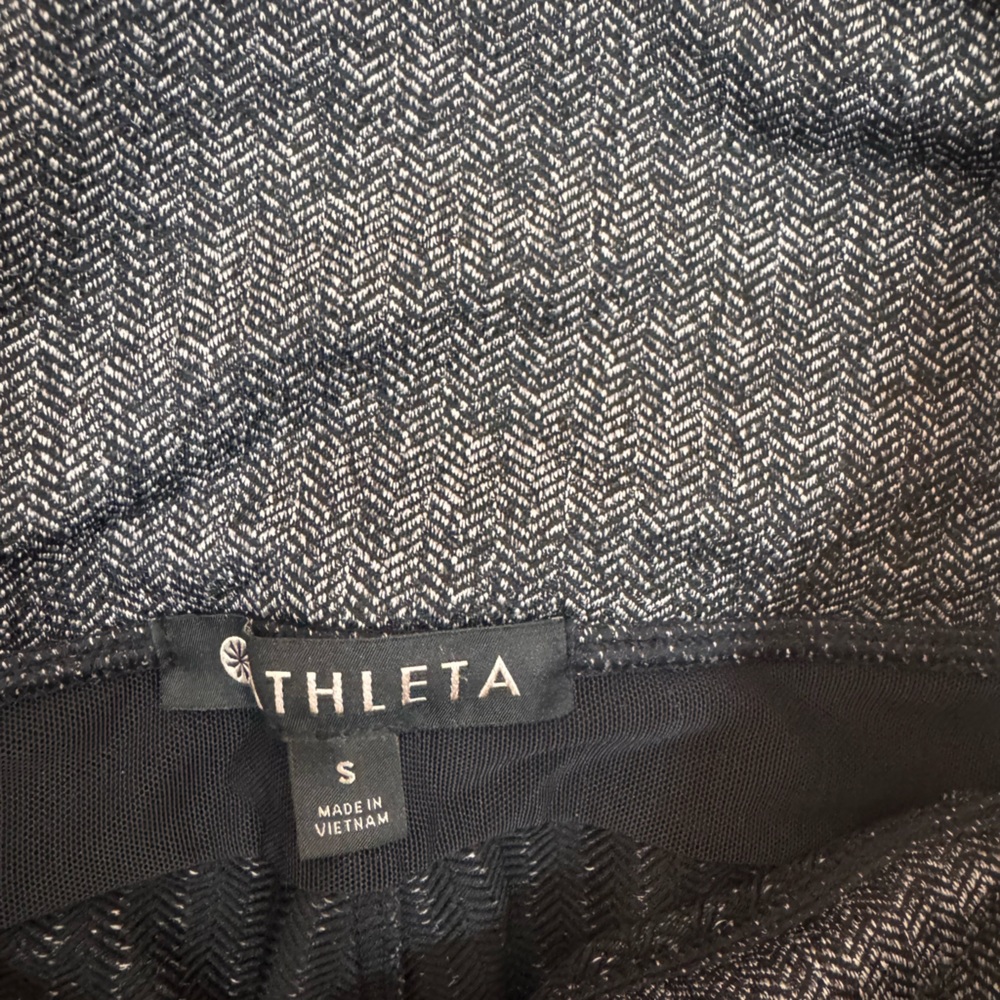 Athleta Mercer Herringbone heathered Leggings S Style 82246 Stretch athleisure - Picture 9 of 13